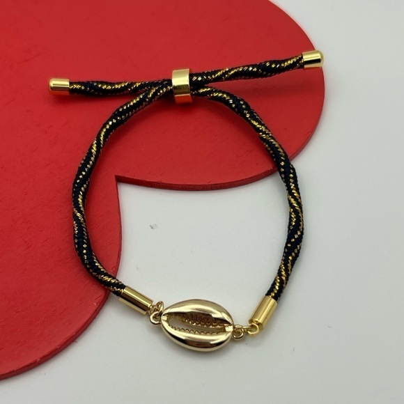 18k adjustable gold plated bracelet - Picture 1 of 1